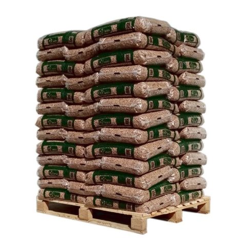 Holzpellets DS ENERGIES, Palette 65 Säcke à 15 kg – 100 % Nadelholz aus Deutschland