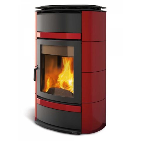 Holzofen mit Heizkessel Norma S Idro DSA 25 kW – La Nordica