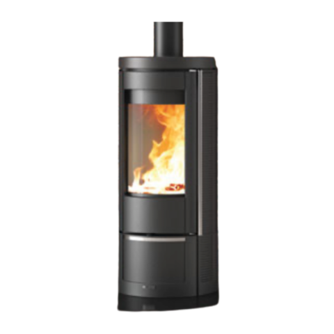 La Nordica Marlena Holzofen – 7,5 kW, Gusseisen, Schwarz