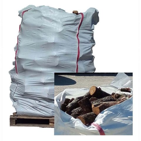 Brennholzscheite Steineiche, 30 cm – Frisch geschnitten, Nachtrocknung erforderlich
