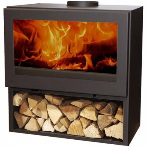 Holzofen Fenix 7 kW – Panadero, Flamme Verte 7 Sterne