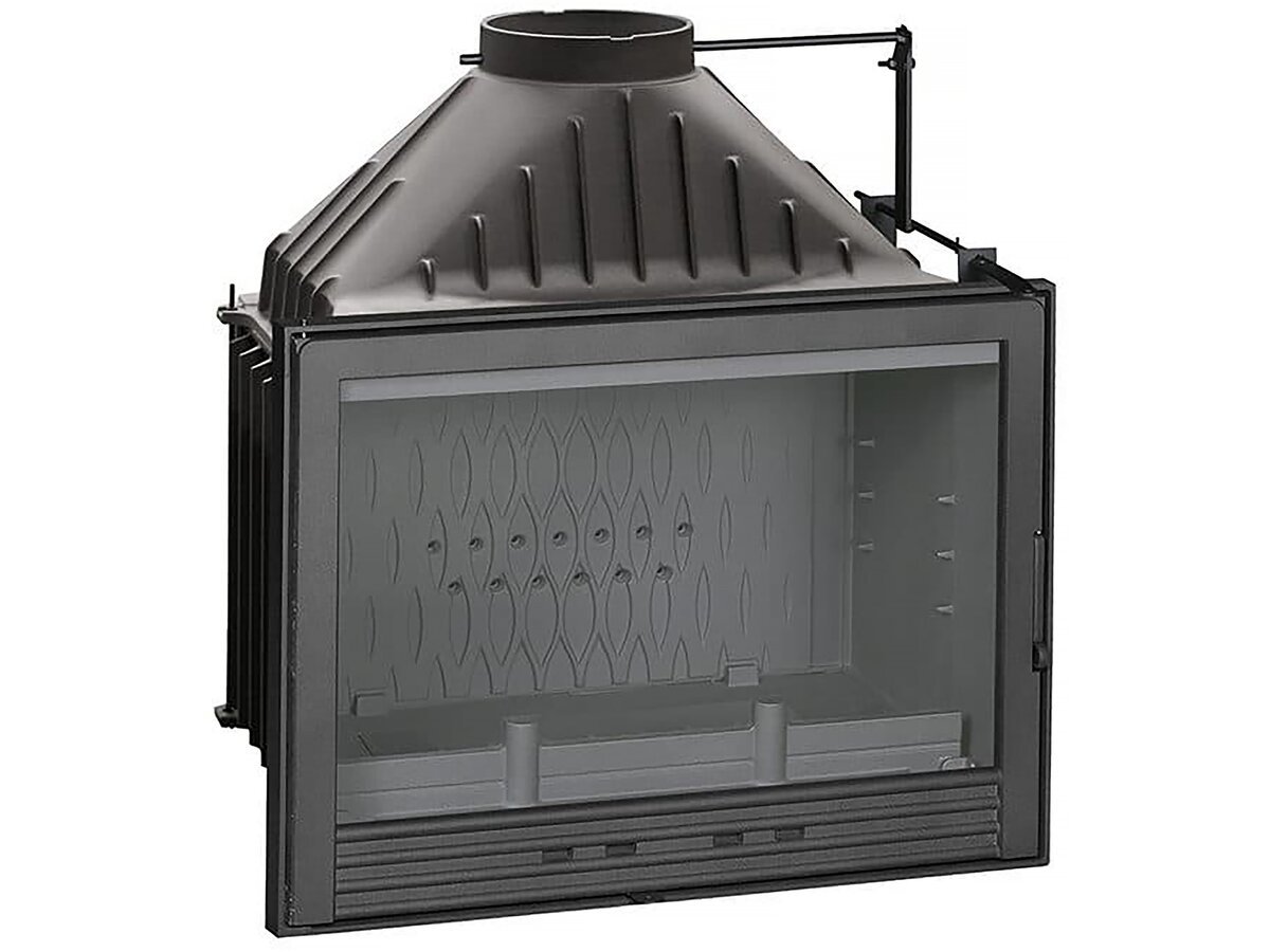 Kamineinsatz 700 Compact mit Zugklappe 12 kW – Kompakte Bauform