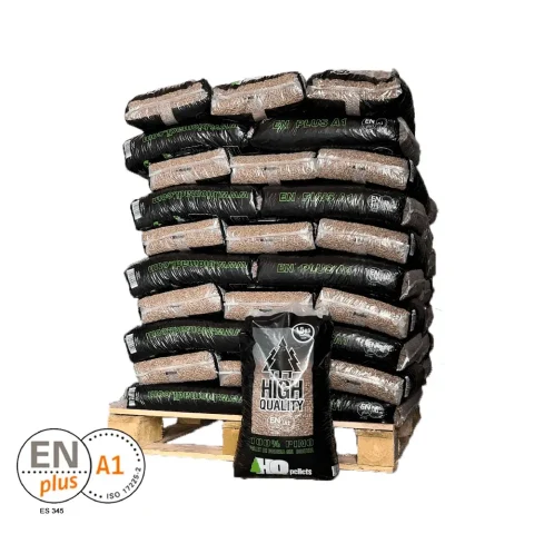 HQ Pellet Holzpellets – 70 Säcke à 15 kg (1.050 kg), ENplus A1