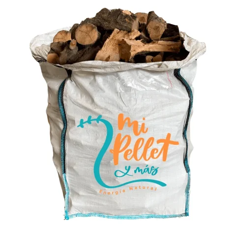 Olivenholz-Brennholz – Big Bag ca. 600 kg, Scheitlänge bis 40 cm